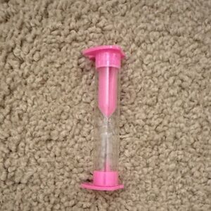 Pink Hourglass Timer for Kids